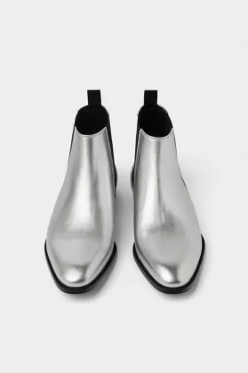 Купити Шкіряні ботильйони Шкіряні ботильйони